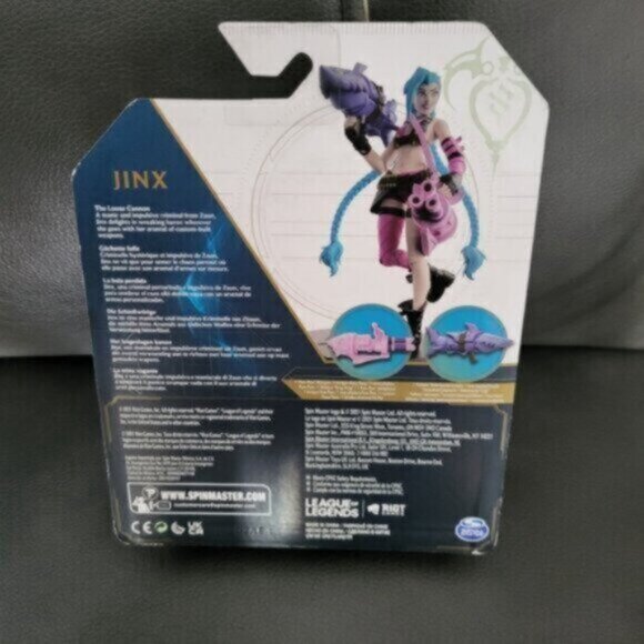 League of Legends Champion Collection Jinx Action Figure - Picture 7 of 9